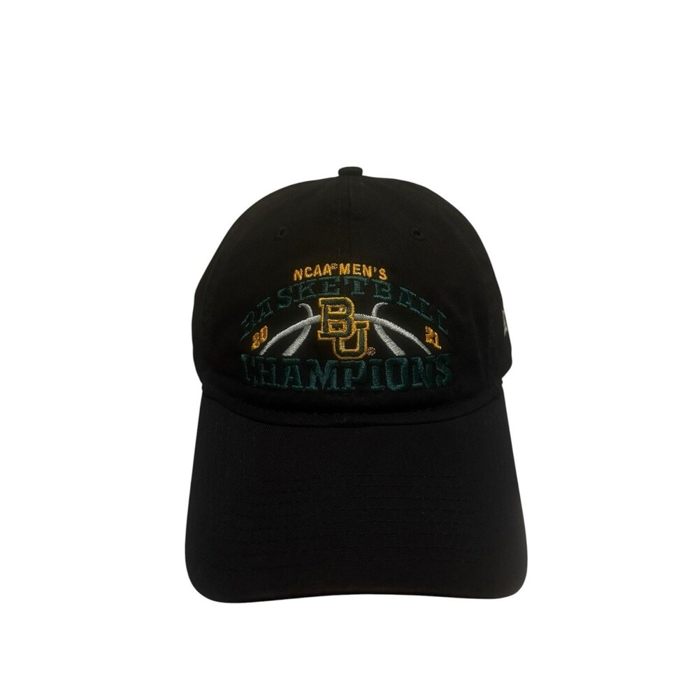 New Era Baylor Bears 2021 NCAA Basketball National Champs OSFM Trucker Hat